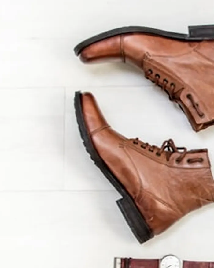 Leather Derby Boot