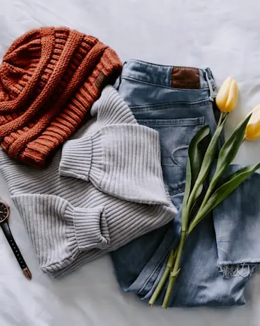 Ribbed Lambswool Crew