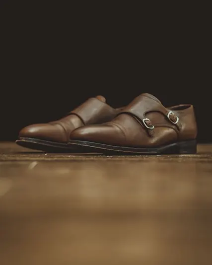 Leather Monk Shoe